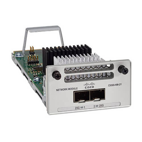 Card mở rộng dùng cho Switch Cisco C9200-NM-2Y Catalyst 9200 2 x 25 GE Network Line Module Card chính hãng | Hàng chính hãng