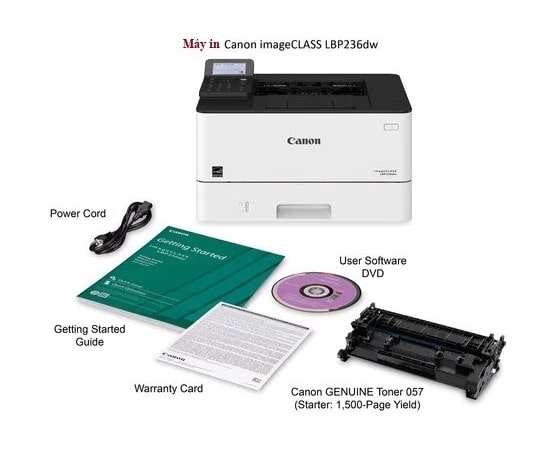 Máy in laser Canon LBP 236DW | Hàng chính hãng