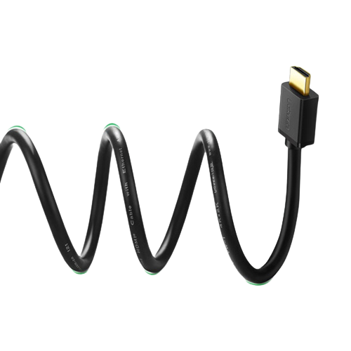 Cáp HDMI 1.4 dài 100m cao cấp chính hãng ugreen 50410 có chip khuếch đại | Hàng chính hãng