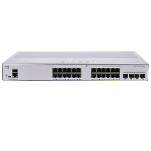 Thiết bị chuyển mạch Cisco CBS250-24P-4G-EU | Hàng chính hãng