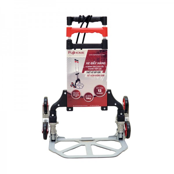 Xe kéo đẩy leo cầu thang 6 bánh rút gọn FUJIHOME CC-675