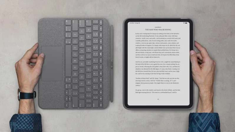 Bao da bàn phím Logitech Combo Touch For IPAD 10TH GEN – Xám (920-011434) | Hàng chính hãng