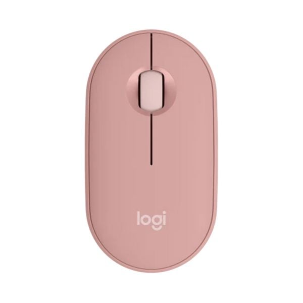 Chuột Không Dây Logitech Pebble M350s Bluetooth Màu Đen/Hồng/Trắng