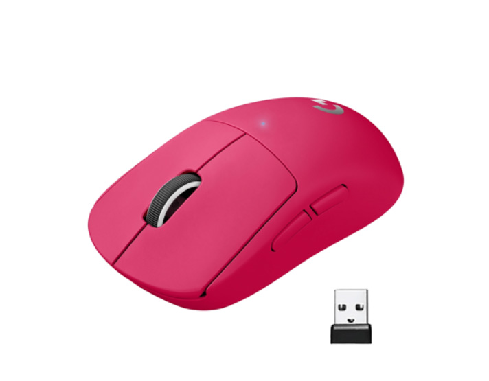 Chuột Logitech Gaming Pro X Superlight Wireless Pink 910-005958 | Hàng chính hãng