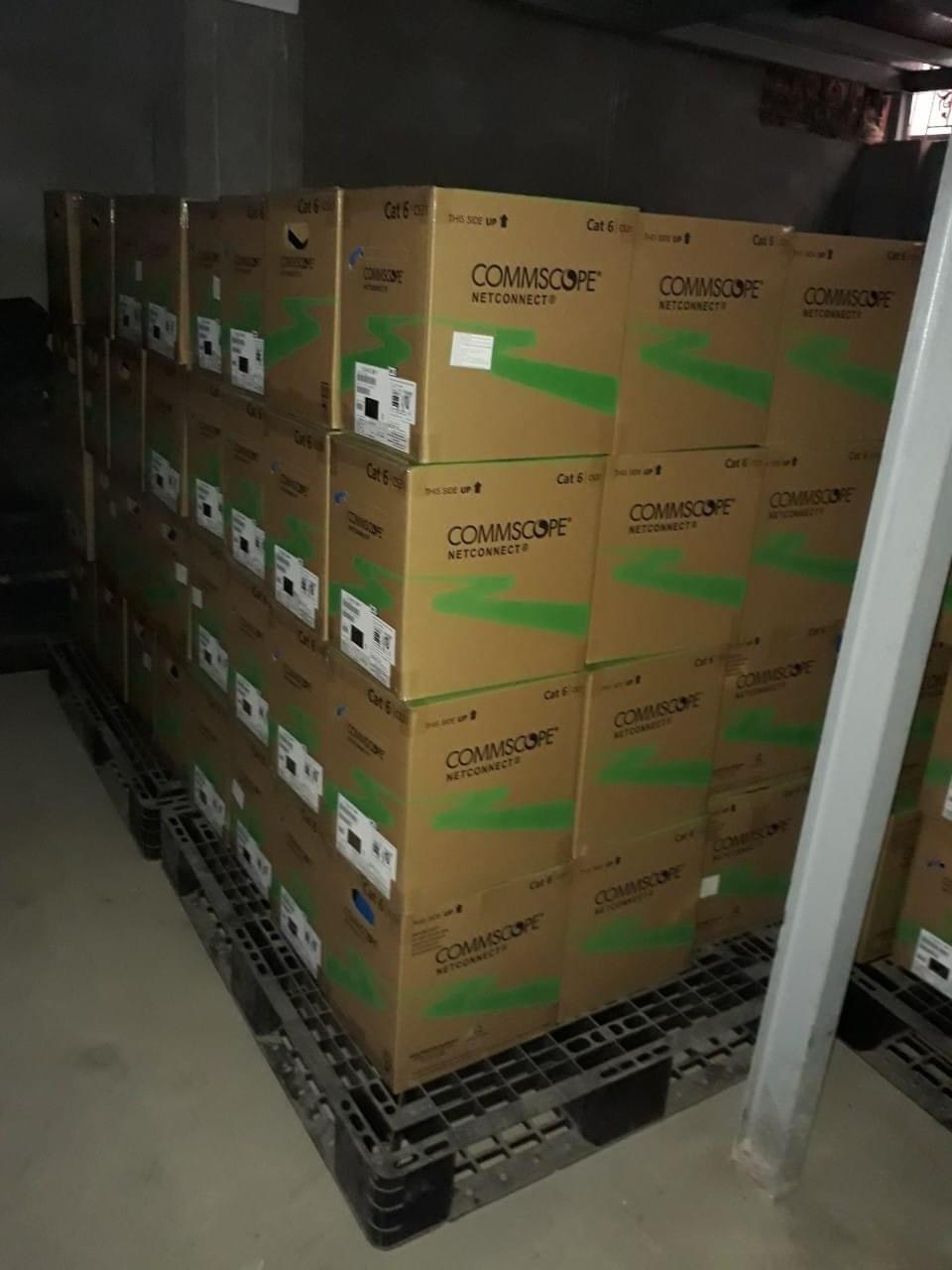 Cáp mạng cable AMP Commscope Cat 6A CS44Z1, Category 6A chống nhiễu, 23 AWG,  (884024508/10) | Hàng chính hãng