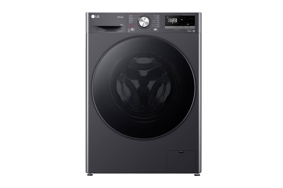 Máy giặt lồng ngang LG AI DD Inverter 10kg màu đen FV1410S4M1 chính hãng
