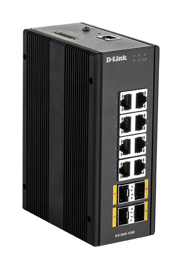 D-Link DIS-300G-12SW – Switch công nghiệp Gigabit Managed 12 cổng SFP