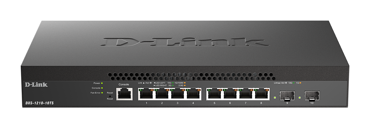 D-Link DXS-1210-10TS – Switch Smart Managed 10 Gigabit Ethernet