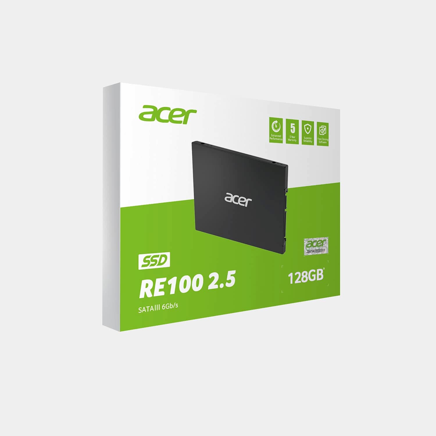Ổ cứng SSD SATA 2.5" Acer RE100 128GB R560 W514 – RE100-128GB