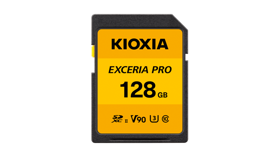 Thẻ nhớ KIOXIA EXCERIA PRO SD 128GB LNPR1Y128GG4 – UHS-II U3, V90, tốc độ đọc 270MB/s