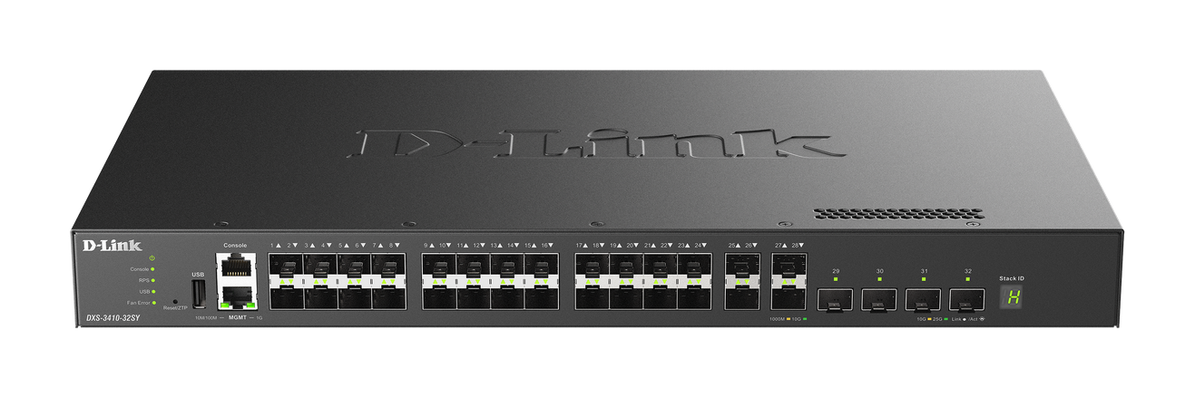 D-Link DXS-3410-32SY – Switch Managed Layer 3 10 Gigabit