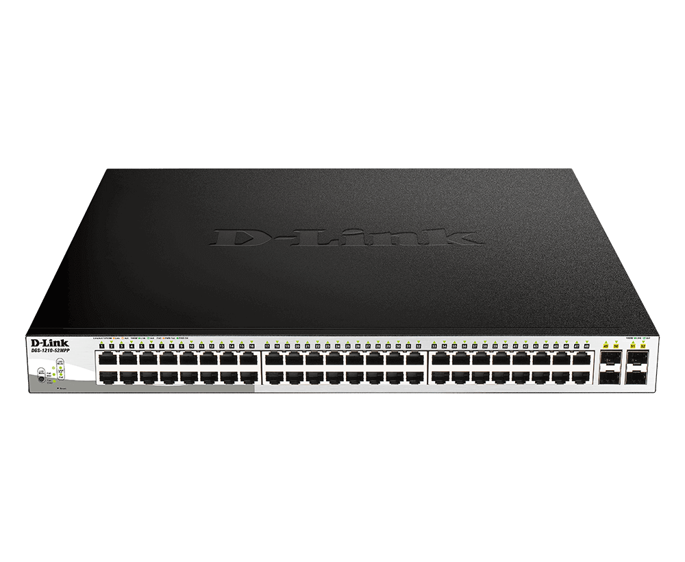 D-LINK DGS-1210-52MPP – SWITCH GIGABIT SMART MANAGED POE 52 CỔNG