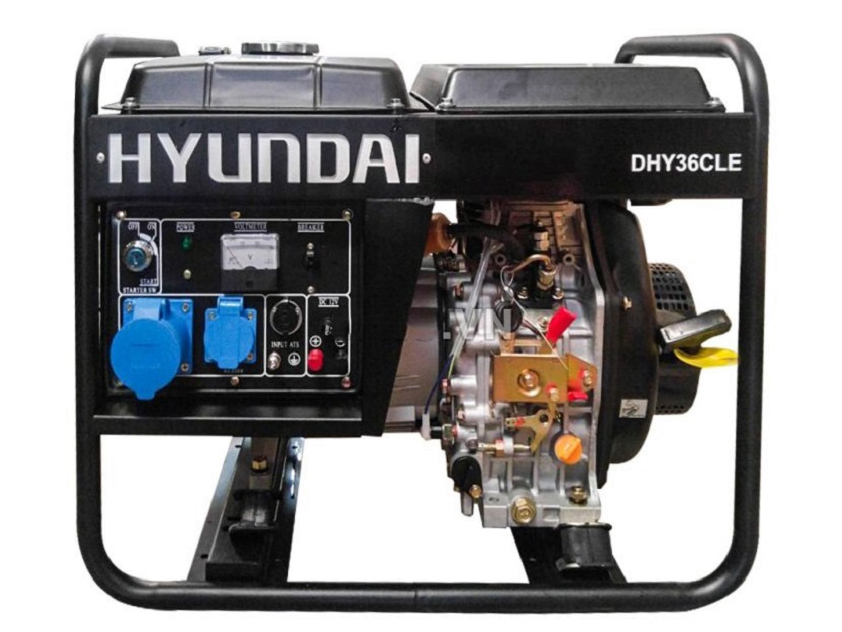 MÁY PHÁT ĐIỆN CHẠY DẦU DIESEL DÂN DỤNG DHY 36CLE (2.7-3.0 KW) | Hàng chính hãng