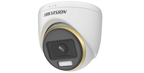 Camera ColorVu 2MP Hikvision DS-2CE72DF3T-F bán cầu có màu ban đêm | Hàng chính hãng