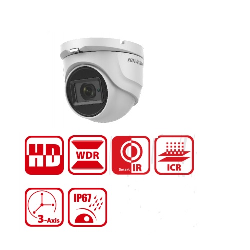 Hikvision Camera  HD-TVI Starlight  5MP DS-2CE76H8T-ITMF | Hàng chính hãng