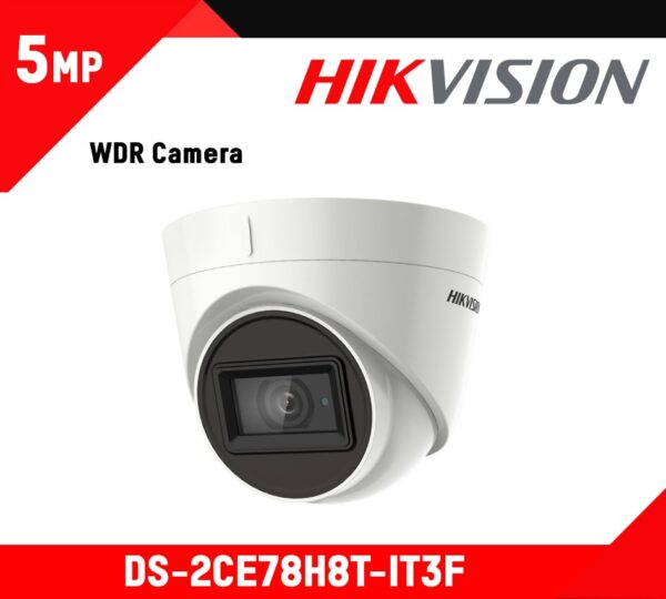 Hikvision Camera  HD-TVI Starlight  5MP DS-2CE78H8T-IT3F | Hàng chính hãng
