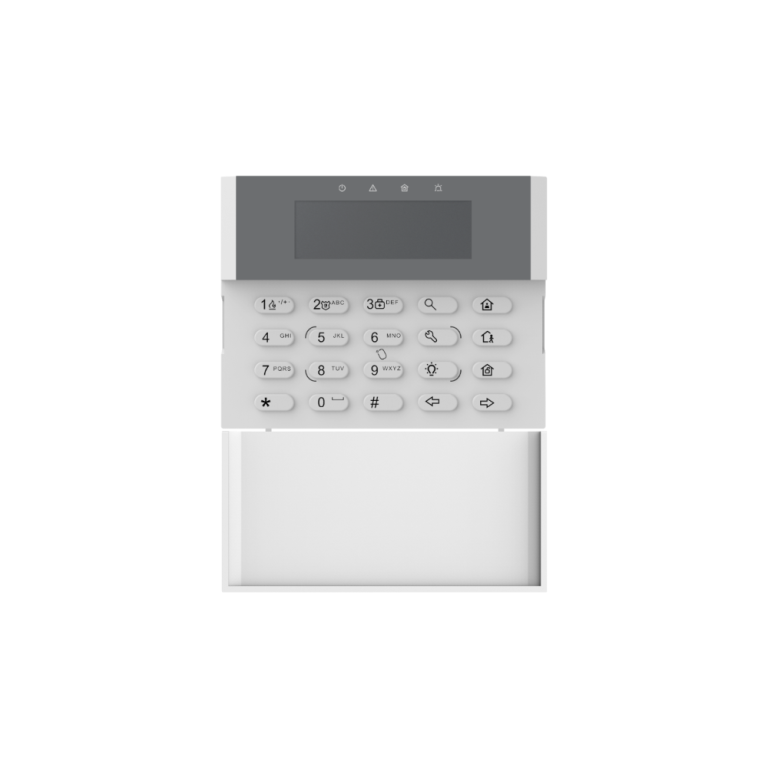 Bàn phím báo động không dây Hikvision DS-PK1-LRT-HWB (SH-PK1-LCD-H)