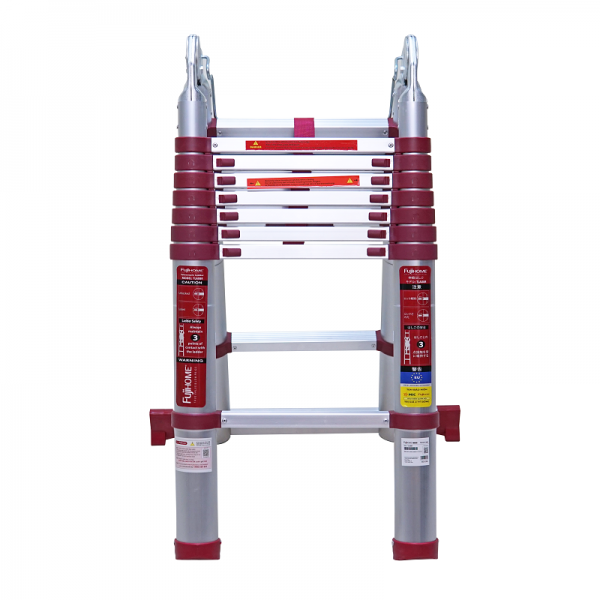FUJIHOME TLA08R – Thang nhôm rút gọn chữ A phiên bản nâng cấp, cao 5m đa năng