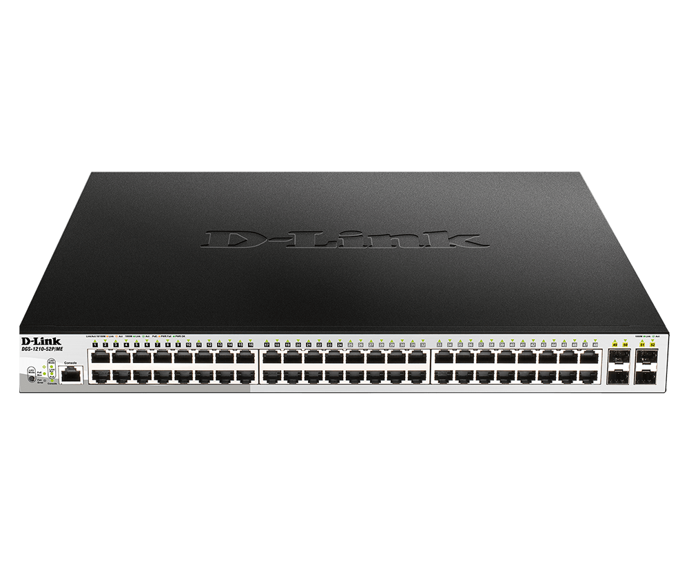 D-Link DGS-1210-52P/ME – Switch Gigabit PoE Metro Ethernet 52 Cổng
