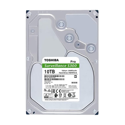 Ổ cứng Toshiba 3.5" N300 24x7 10TB Gold 7200rpm 512MB