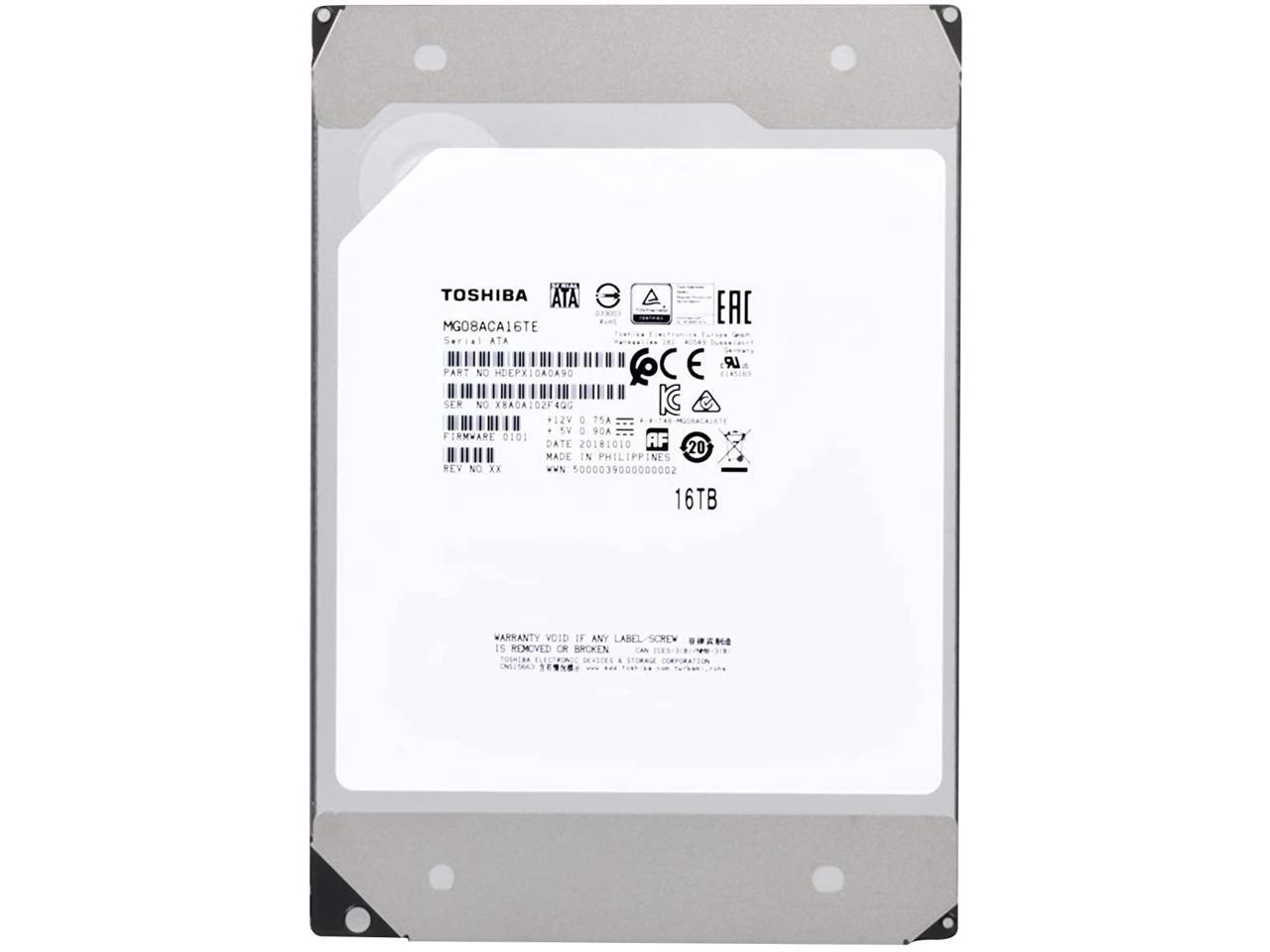 Ổ cứng TOS IHDD- TOSHIBA 3.5" NEARLINE 16TB SATA 7200RPM, 6Gbps
