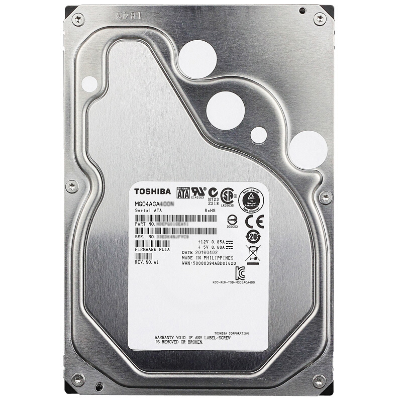 Ổ cứng TOS IHDD- TOSHIBA 3.5" NEARLINE 4TB SATA 7200RPM, 6Gbps