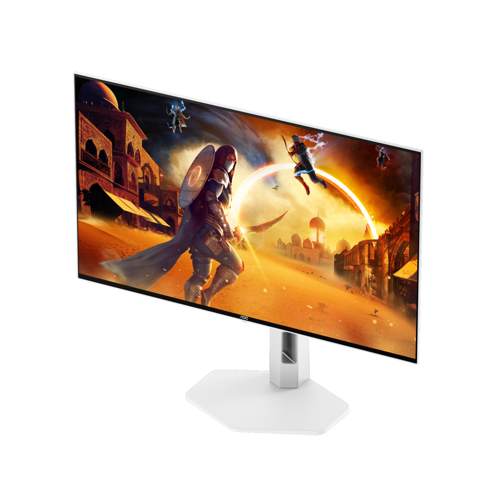 Màn hình gaming AOC Q27G4ZDP/WS/71 (26.5 inch - QHD - WOLED - 280Hz - 0.03ms - Trắng)