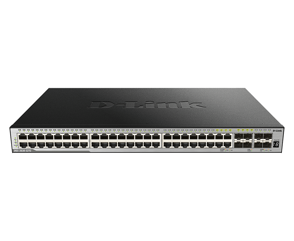 D-Link DGS-3630-52TC – Switch Layer 3 Managed 52 cổng Gigabit