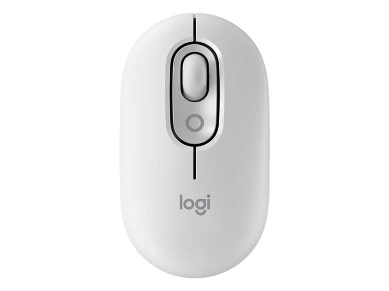 Chuột Không Dây Logitech Pop Bluetooth Trắng (OFF WHITE)
