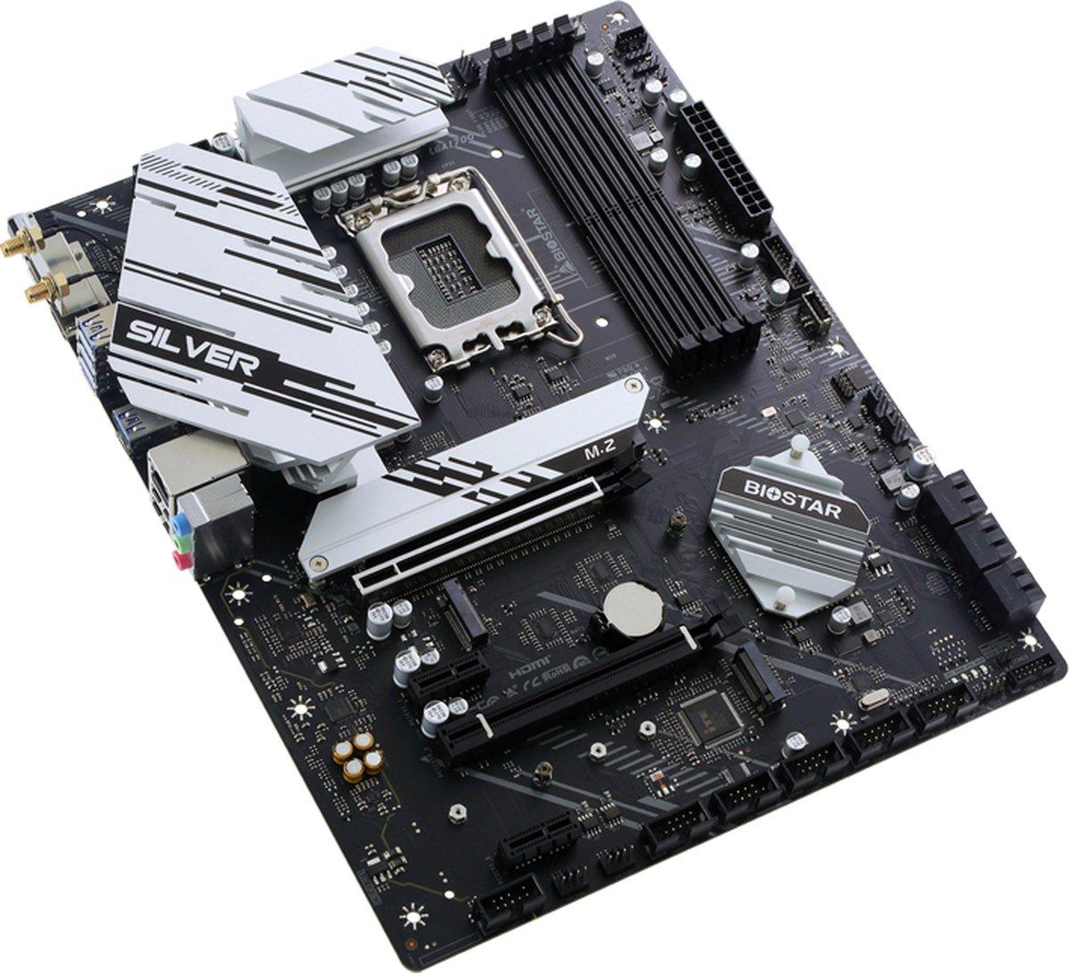 Bo mạch chủ BIOSTAR Z790A-SILVER (Intel Z790, Socket 1700, Wifi 6, 4xDDR5, ATX). [BH36T]
