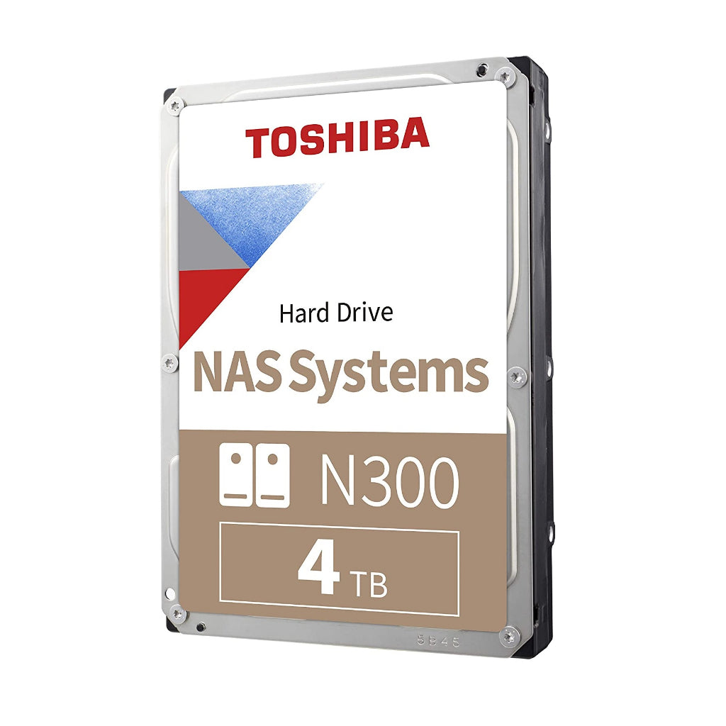 Ổ cứng Toshiba 3.5" N300 24x7 4TB Gold 7200rpm 512MB