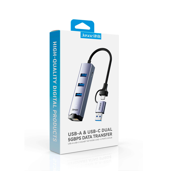Card mạng GIGABIT + HUB 3 cổng USB3.0