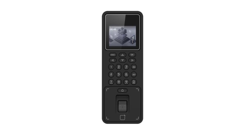 Máy chấm công, kiểm soát cửa bằng vân tay DS-K1T808EFWX chính hãng