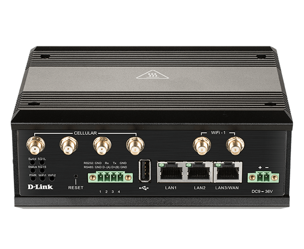 D-Link DWM-3010 – Gateway M2M 5G NR công nghiệp Dual SIM