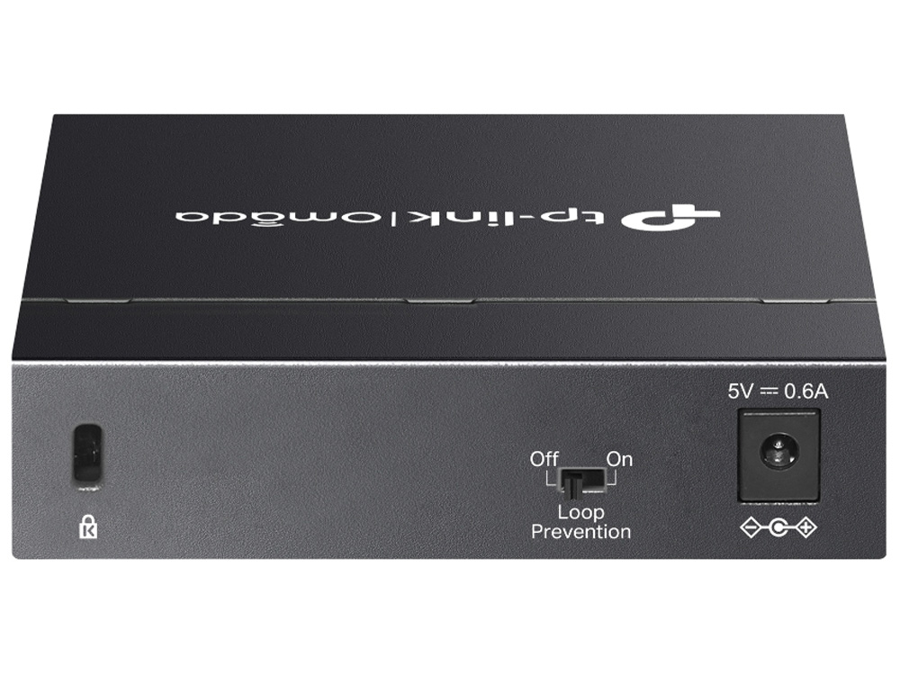 Switch 5 Cổng Gigabit Omada DS105G - Tốc độ 1000Mbps, Hỗ trợ Auto-MDI/MDIX, Vận hành yên tĩnh 24/7