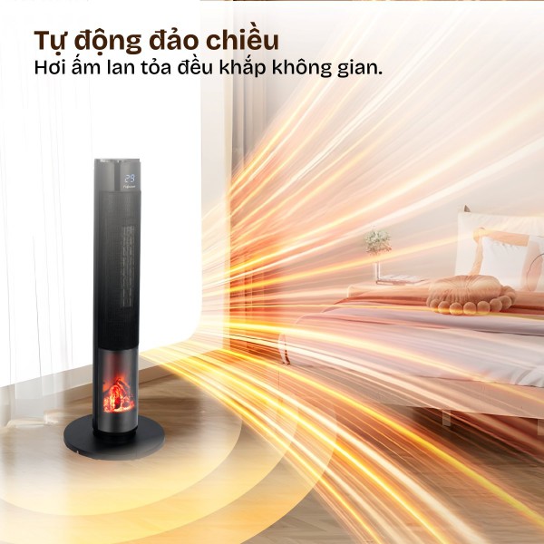 Quạt sưởi gốm Fujihome FH1950