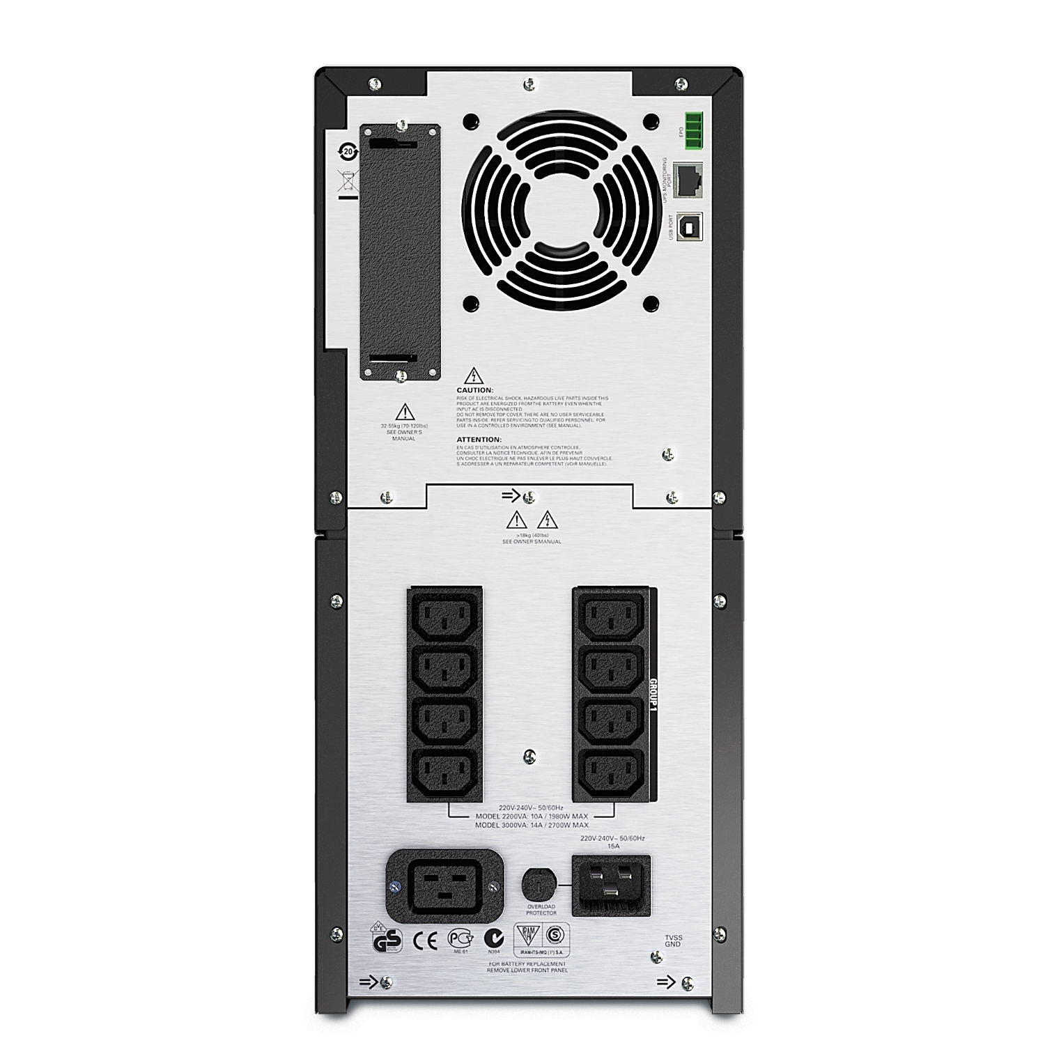SMT2200I - Bộ lưu điện APC Smart-UPS 2200VA