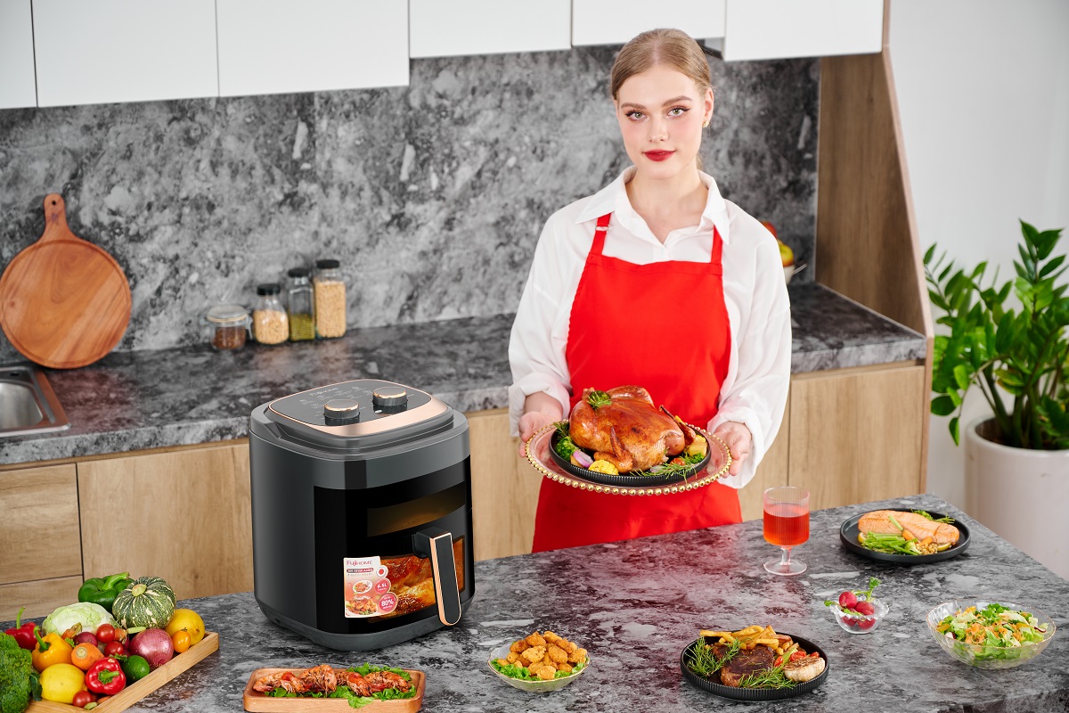 Nồi chiên không dầu Fujihome A6GG 6,5 lít 1600W | Hàng chính hãng