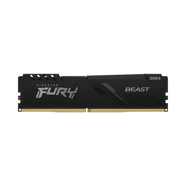 Ram PC Kingston Fury Beast Black 8GB 3200MHz DDR4 KF432C16BB/8WP