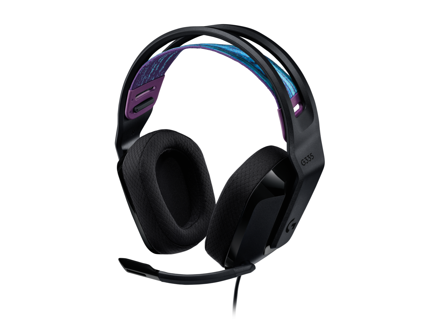 HEADSET LOGITECH G335 WIRED GAMING – ĐEN/TRẮNG