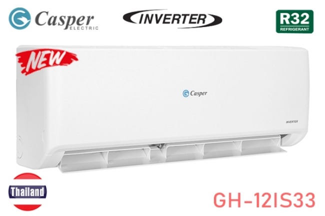Điều hòa Casper 12000 BTU 2 chiều inverter GH-12IS33 Mới 2022 | Hàng chính hãng