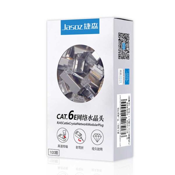 Đầu bấm mạng Cat6 bọc bảo vệ, 6U-568A/B