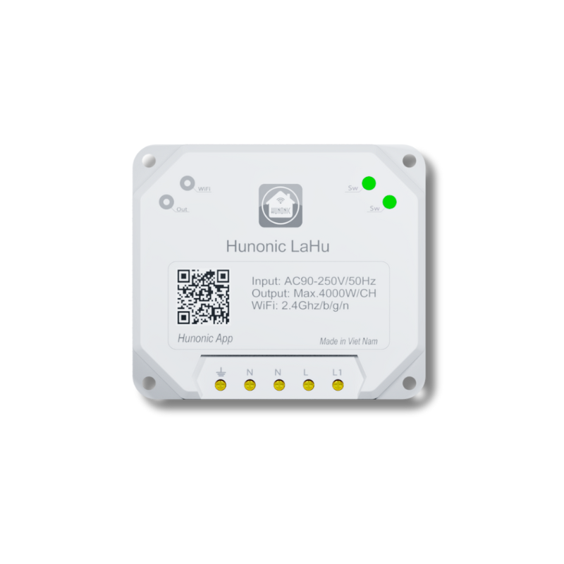 Công tắc Wifi Hunonic Lahu 1 kênh