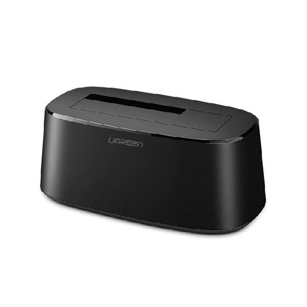Hộp đựng ổ cứng Docking 2.5/3.5inch Sata/USB 3.0 hỗ trợ 12TB Ugreen 50857 cao cấp | Hàng chính hãng