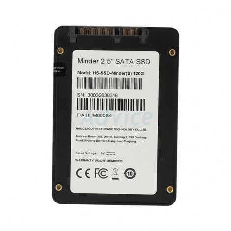 Ổ cứng Hikvision HS-SSD-Minder(S)/120G | Hàng chính hãng