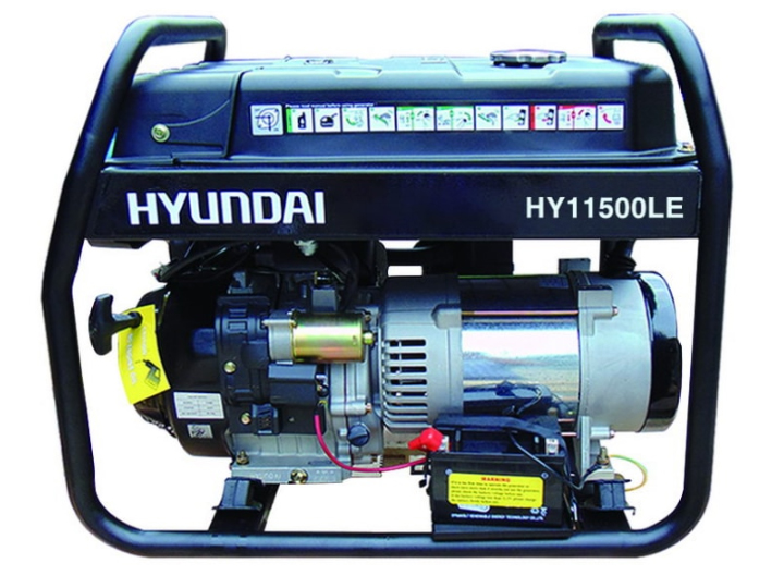 Máy phát điện Hyundai HY 11500LE (8.5 - 9.5 KW) | Hàng chính hãng