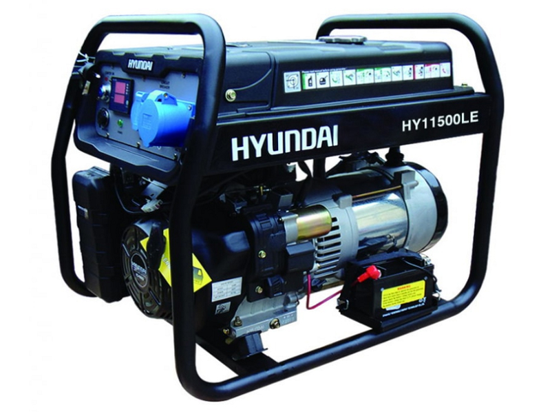 Máy phát điện Hyundai HY 11500LE (8.5 - 9.5 KW) | Hàng chính hãng