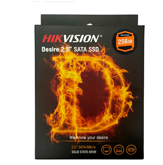 Ổ cứng Hikvision SSD Desire (P) 2.5" SATA dung lượng 256G, 3D NAND | Hàng chính hãng