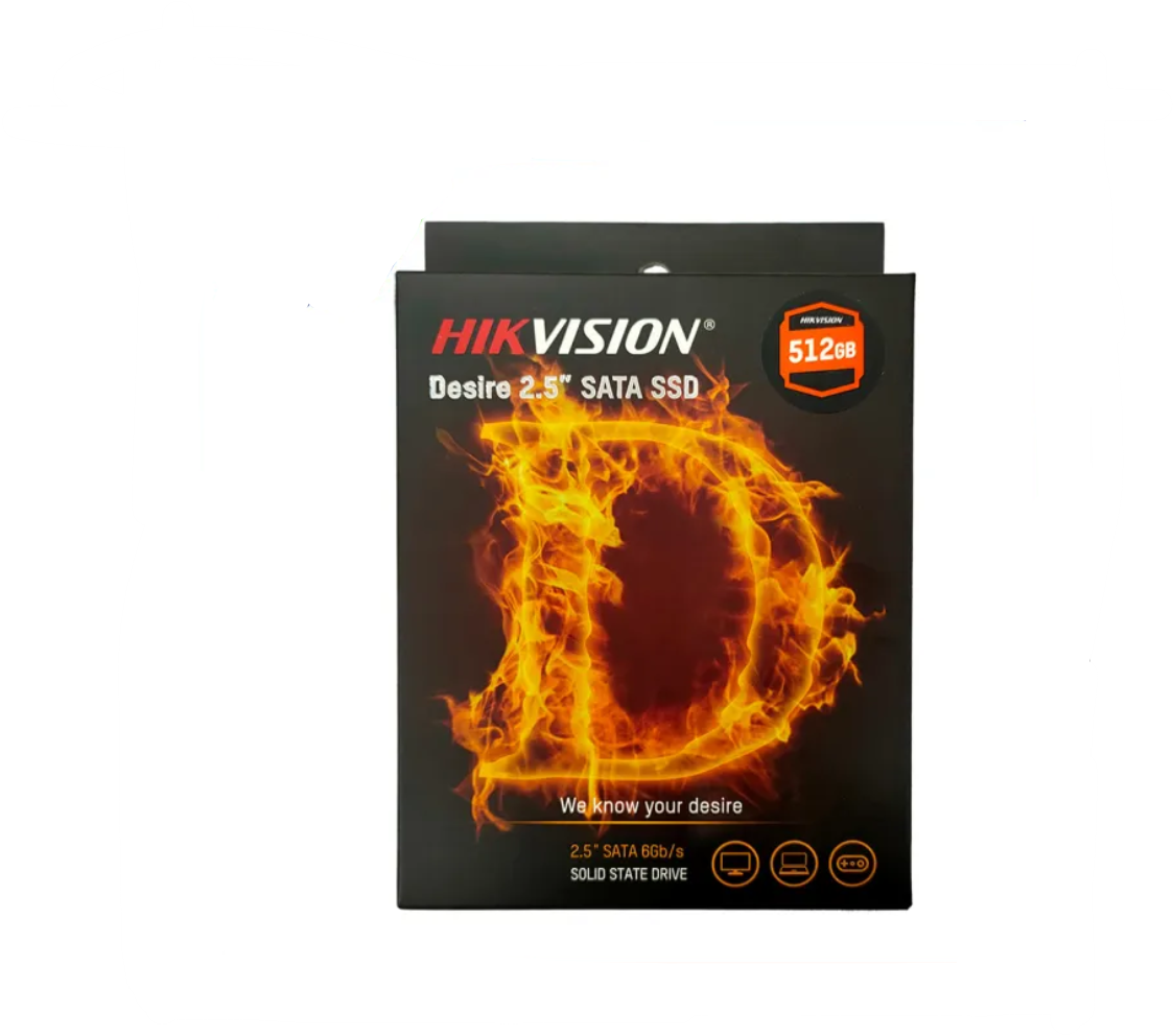 Ổ cứng Hikvision SSD Desire (S) 2.5" SATA dung lượng 512G, 3D NAND | Hàng chính hãng