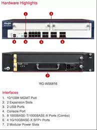 Thiết bị điều khiển WIFI RUIJIE RG-WS6108 | Hàng chính hãng
